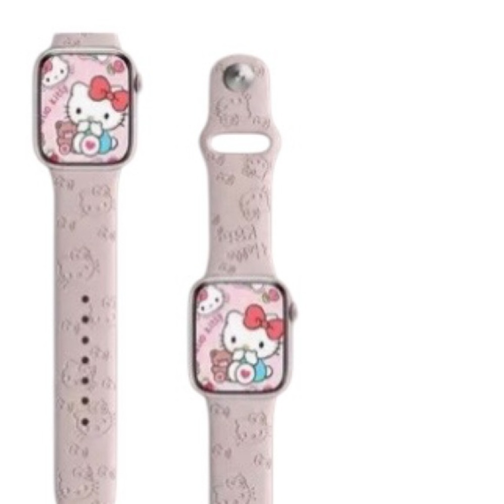Hello Kitty Pink Smart Watch Band Pink New